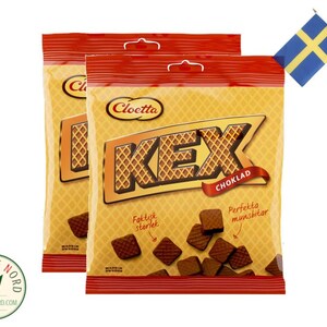 2x Cloetta Kexchoklad Minirutor 150g - Snack de chocolate con leche sueco
