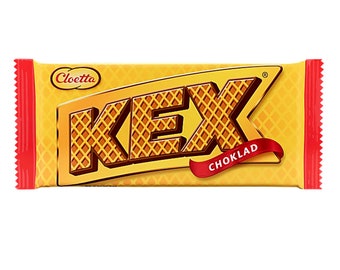 Swedish Kex Choklad Bar 60g Authentic Swedish Chocolate, Kexchoklad, Chocolate from Sweden, Fika, Godis, Scandinavian Food, Milk Chocolate