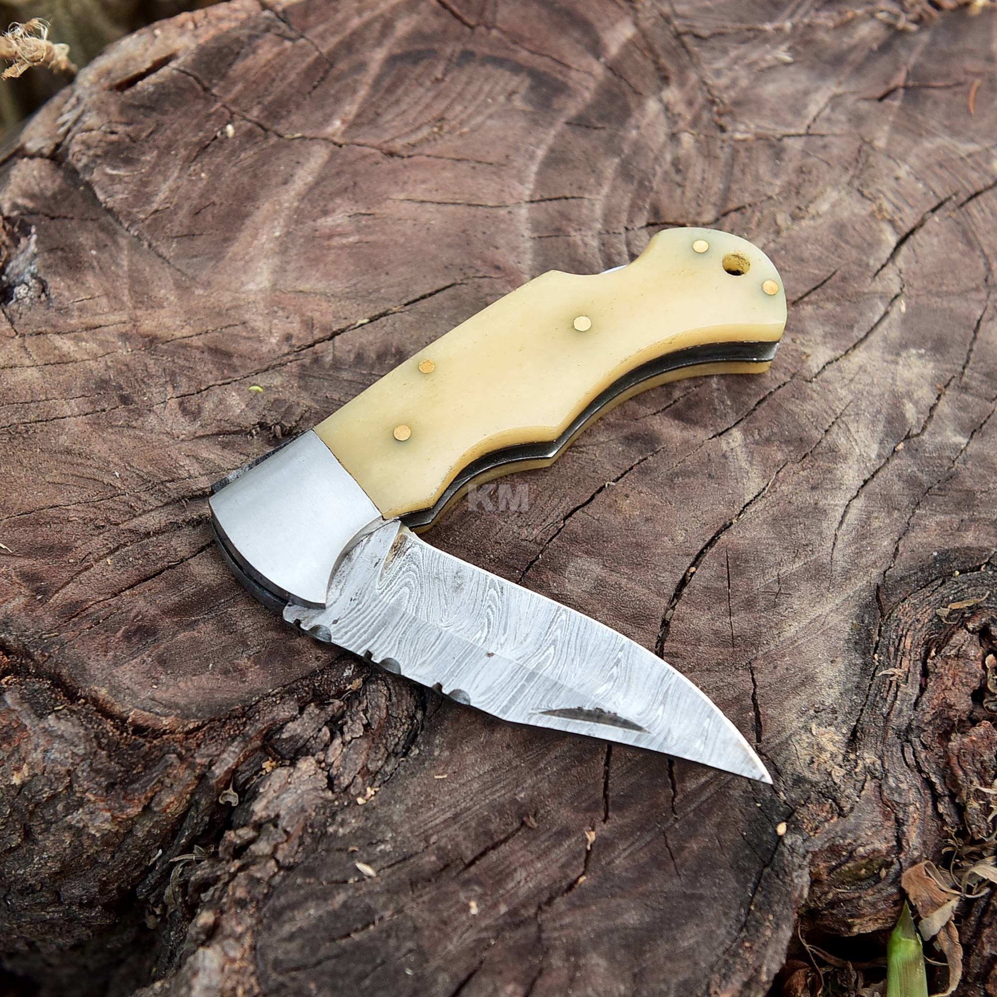 G10 Knife Handle Scales- IVORY
