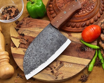 SERBIA KNIFE / Custom Handmade Cleaver Best For Outdoor Cooking kitchen Birthday Gifts Anniversary Gifts Corporates Gifts, Easter Gifts