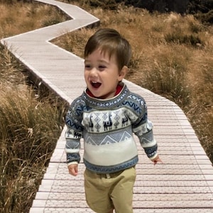 Alpaca wool kids Sweater
