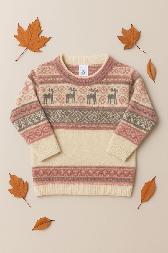 Alpaca Wool Kids Sweater - Etsy