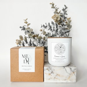 Bougie plan de ville personnalisé, bougie cadeau de fiançailles, cadeau de couple de lieu personnalisé, bougie de cire de soja, cadeau de plan de lieu de mariage, Saint-Valentin
