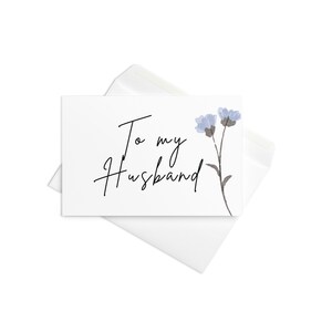 Cartão de felicitações do marido, cartão de aniversário do marido, melhor cartão do marido, feliz aniversário marido, cartão sentimental do marido, amo meu marido