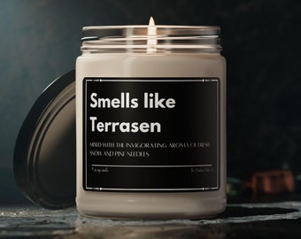 Smells Like Terrasen Candle, Throne of Glass Gift, Book Lover Gift