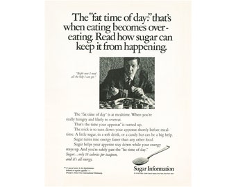 Vintage 1969 Sugar Ad - Diet Aid Print (Digital Download)