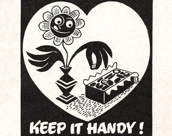 1947 Life Magazine Candy Ad - Vintage Ephemera (Digital Download)