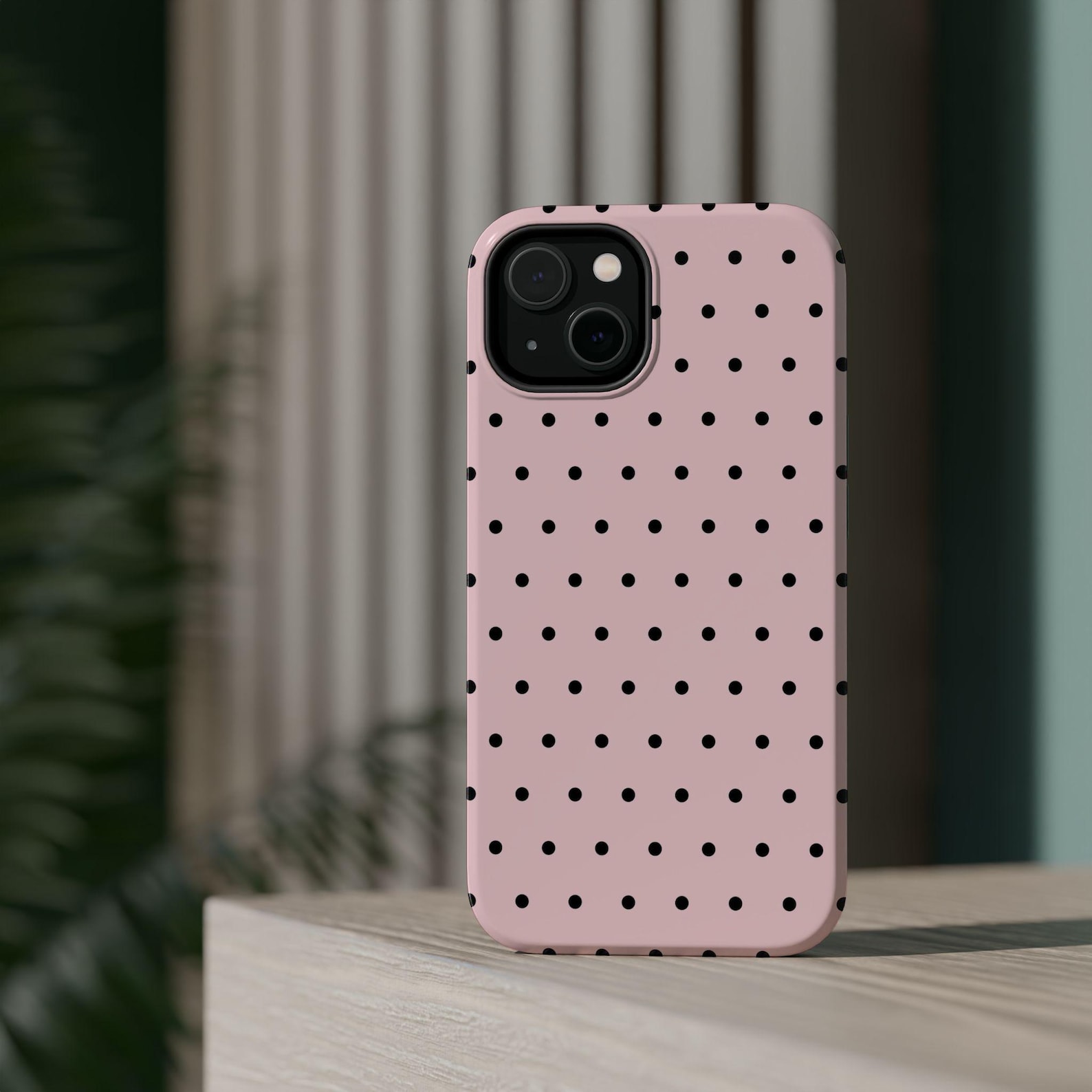 Polka Dot Phone Case Stylish Tough Cases for Iphone, Cute