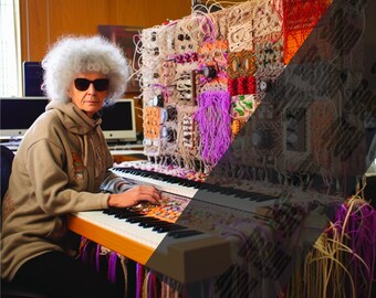 Moog, synthesizer,synth, modular, patches, funny, fancy, grandmother,  high resolution , 40:40cm, ready to print, 300dpi