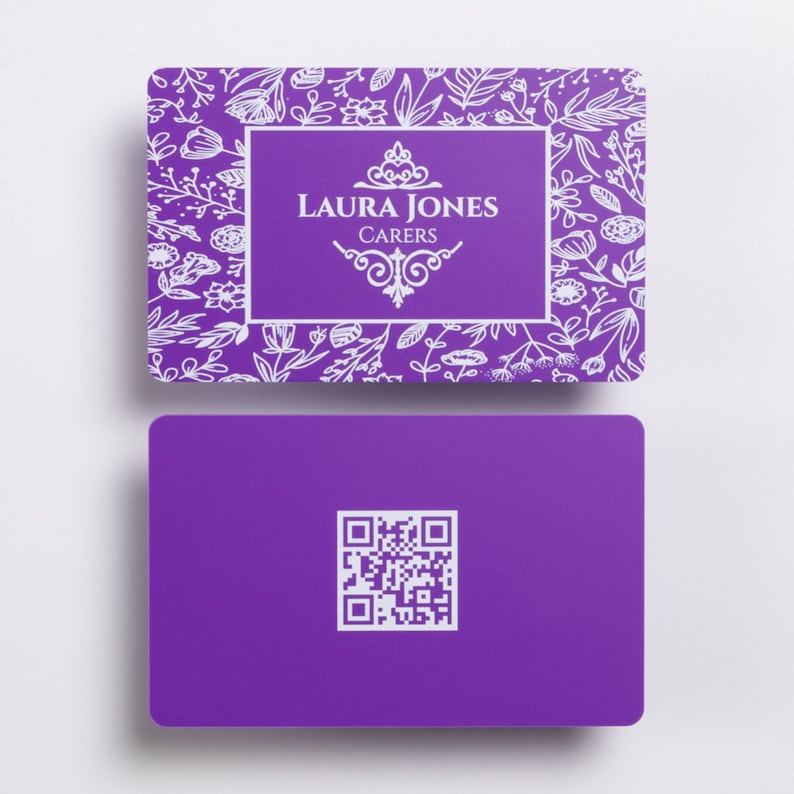 NFC Plastic Business Cards Premium NFC Business Cards Customisable NFC Cards Without V1CE