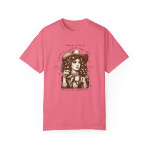 Women's Retro Western Cowgirl Graphic Tee – Short Sleeve, Soft Cotton Blend Top - View #2