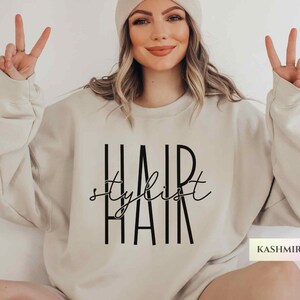 Hair Stylist Mode All Day Sweatshirt, Hair Dresser Sweater, Funny Hair Stylist Tee Gift for Hairdresser Gift Hair Stylist Licensed Hairapist