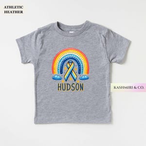 Personalized Down Syndrome Awareness Toddler Rainbow Custom Name Extra Chromosomes Shirt Lucky Few Baby Kids Tee Trisomy 21 Awareness Gift