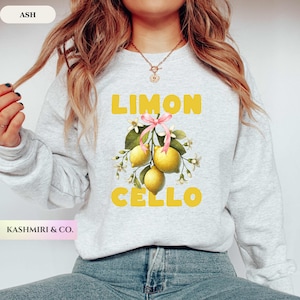Limoncello Pink La Dolce Vita Italy Sweatshirt Y2K Lemon Girl Tomato Lover Summer Coastal Granddaughter Amalfi Coast Italy Tee Sweater