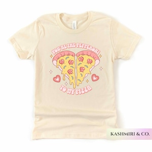 Funny Valentines You&#39;re the Pepperoni to my Pizza Kids Shirt, Youth  Retro Valentines Natural Tee, Pizza Lover TShirt, Valentines Tee, VDay