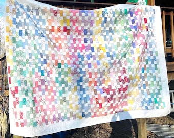 Vintage 1930’s Style Handmade Queen Quilt