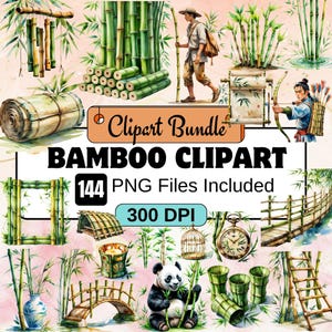 Clipart bambou, clipart bambou aquarelle, art botanique verdure, cadre en bambou PNG, illustration de feuilles de bambou, bois de plante de bambou, forêt png