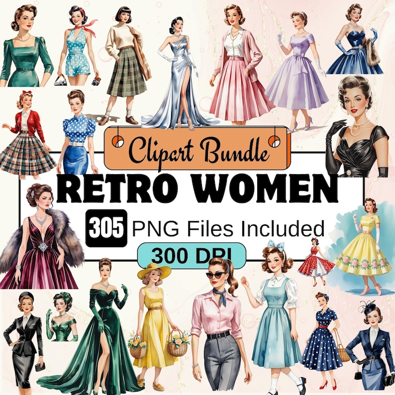 Retro Women, retro women png, retro clipart png, retro housewife clipart, vintage women, retro 1950s women, vintage lady png, sarcastic woman,