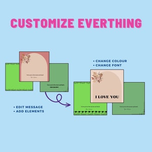 400++ Shineon Message Card Template Bundle, Canva Editable ShineOn Jewelry Custom Necklace Shineon Designs Print On Demand POD Business Use image 6