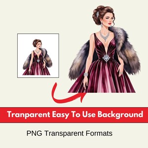 Vintage women SVG, Glamorous women printables, Retro women artwork, Vintage hairstyle clipart, Retro chic digital files, Retro beauty printables,