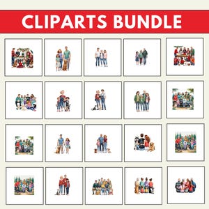 Family  clipart, family clipart svg, Gifts for Family, clip art,clipart png, clipart bundle