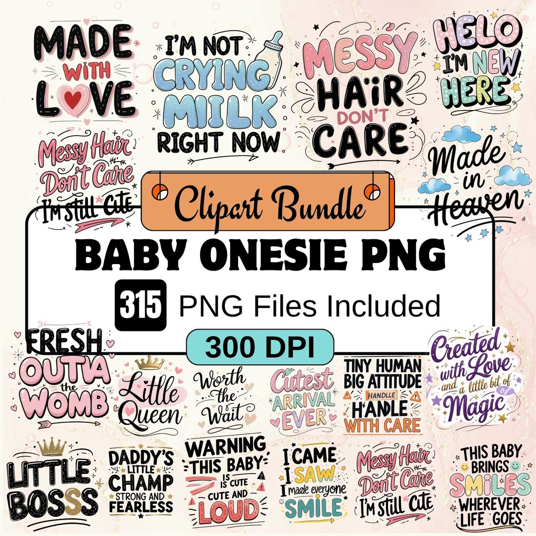 Baby Onesie Svg Bundle,newborn SVG, Cute Babysvg,baby Quotes SVG, Funny ...