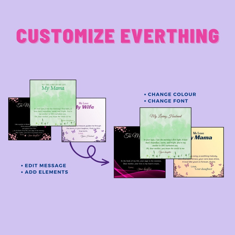 Shineon diy, ShineOn Necklace cards, ShineOn Design Canva, Jewelry Message Card Design For POD Sellers,