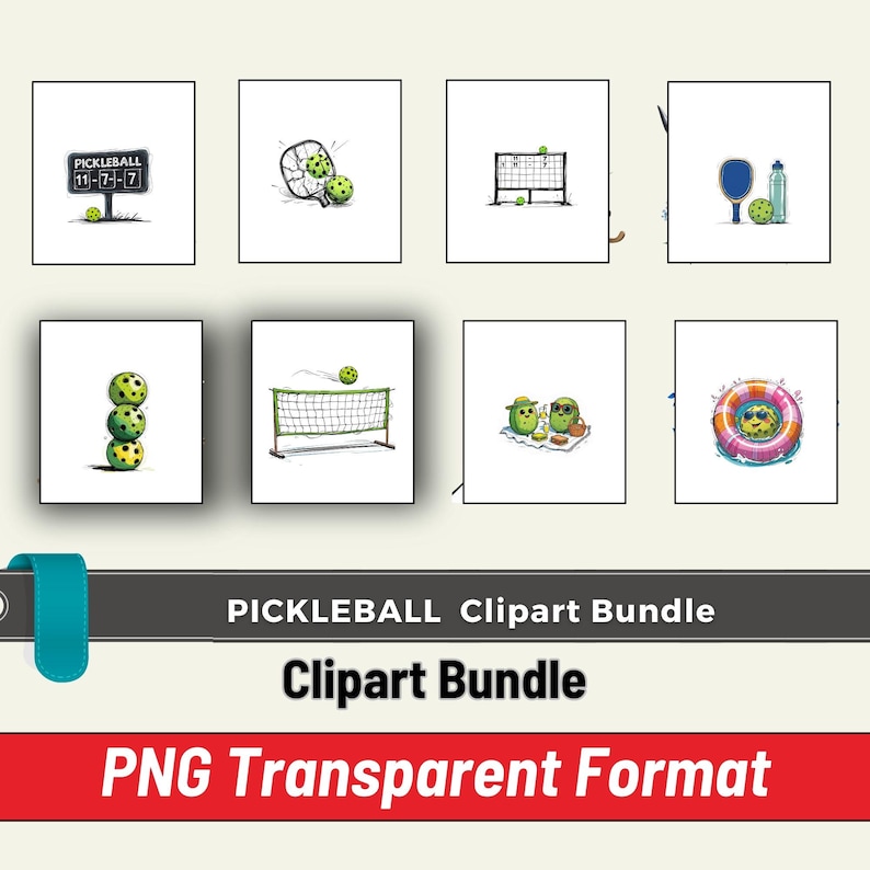 Digital Clipart, Sports Planner, Digital Planner, Pickleball Planner, Printable Stickers, Pickleball Art, Pickleball Team, Digital Stickers, Athletic Clipart, Pickleball Decorations, Sports Graphics,