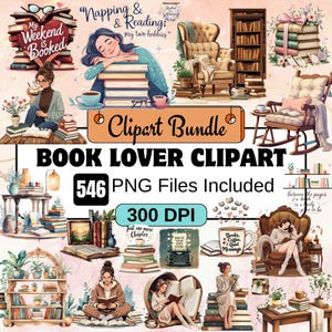 543 amoureux des livres Clipart Bundle ensemble PNG, livre Clipart PNG, rat de bibliothèque clip art, clipart coin lecture confortable, lecture des cliparts, rat de bibliothèque, livre de bibliothèque
