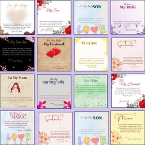 Necklace card, Jewelry message card, Canva Shineon, Message card diy, Shineon diy,
