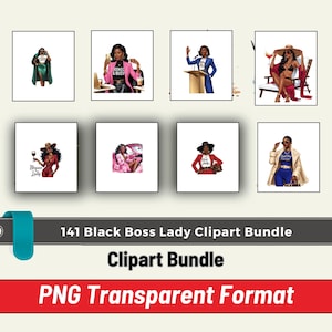 confident black woman PNG, Afrocentric boss clipart, boss babe clipart, black queen clipart, professional black woman clipart, black-owned business clipart,