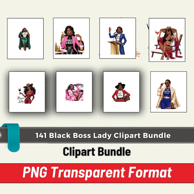 confident black woman PNG, Afrocentric boss clipart, boss babe clipart, black queen clipart, professional black woman clipart, black-owned business clipart,