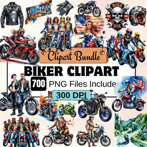 Bikers Clipart,watercolor clipart PNG Bundle,Biker Image,Motorcycle Adventure Graphics,Motorcycle Rider Images,Biker Road Enthusiast Graphic