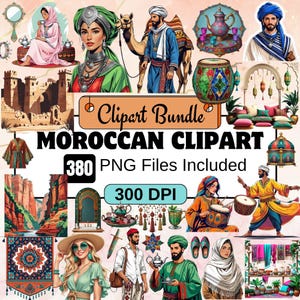 380Watercolor Moroccan Escape Clipart,Middle East PNG Clipart bundle,Morocco Clip Art,Travel PNG Moroccan Interior,Boho Clipart,Desert Vibes