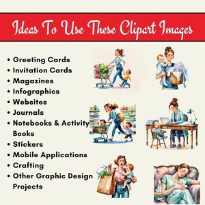 exhausted mom clipart, tired mom clipart, overwhelmed mom PNG, sleepy mom clipart, stressed mom clipart, busy mom clipart, exhausted mother illustration, mom life clipart,