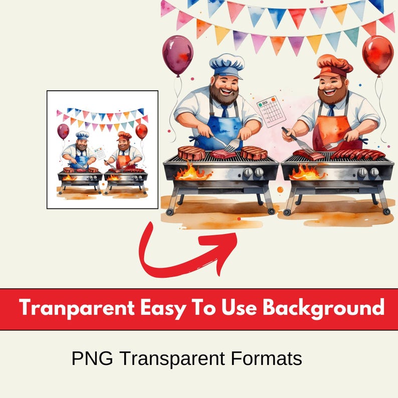 bbq clipart, bbq party png, watercolor bbq clipart, bbq grill clipart, watercolor bbq, barbecue clipart,