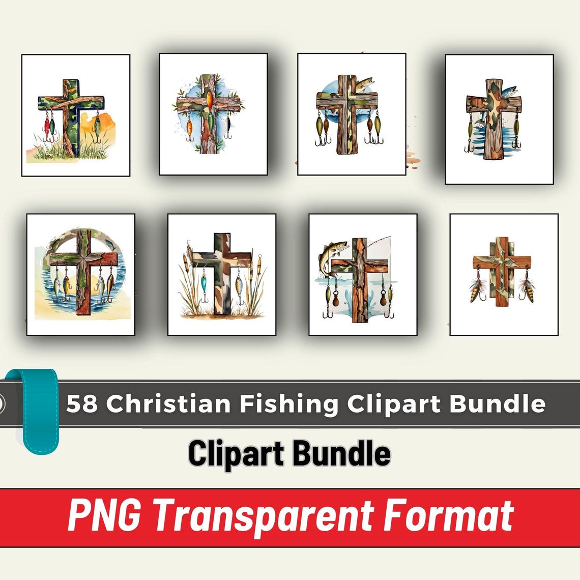 58 Camo Cross Fishing Png, Christian Fishers of Men Png, Bible Nature ...
