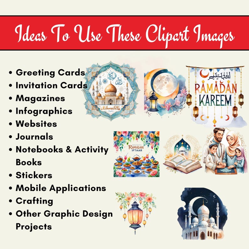 Ramadan icons, Ramadan graphics, prayer rug clipart, iftar clipart, Islamic holiday clipartclip art,clipart png, clipart bundle, illustration, clipart pack,  digital clipart,