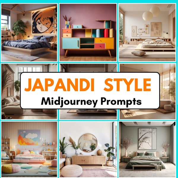 Midjourney Prompts Japandi Style, Interior Design Photos, Japandi Art, AI Art, Midjourney Prompt, Midjourney AI Art,Digital Art, AI Generate