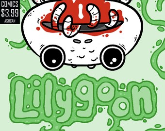 Lilygoon Ashcan Comic Book by Nick Bertonazzi Jr.