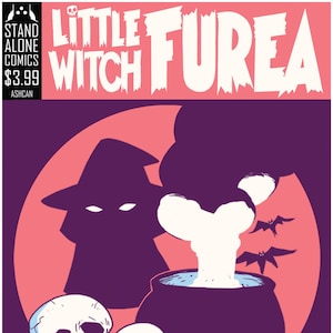 Little Witch Furea Ashcan Comic Book by Michael Huang Jr. image 1