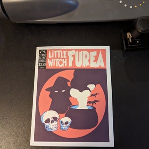 Little Witch Furea Ashcan Comic Book by Michael Huang Jr. image 4
