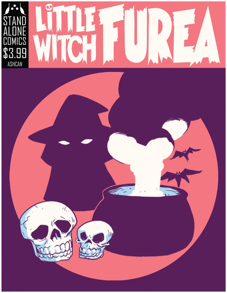 Little Witch Furea Ashcan Comic Book by Michael Huang Jr. image 1