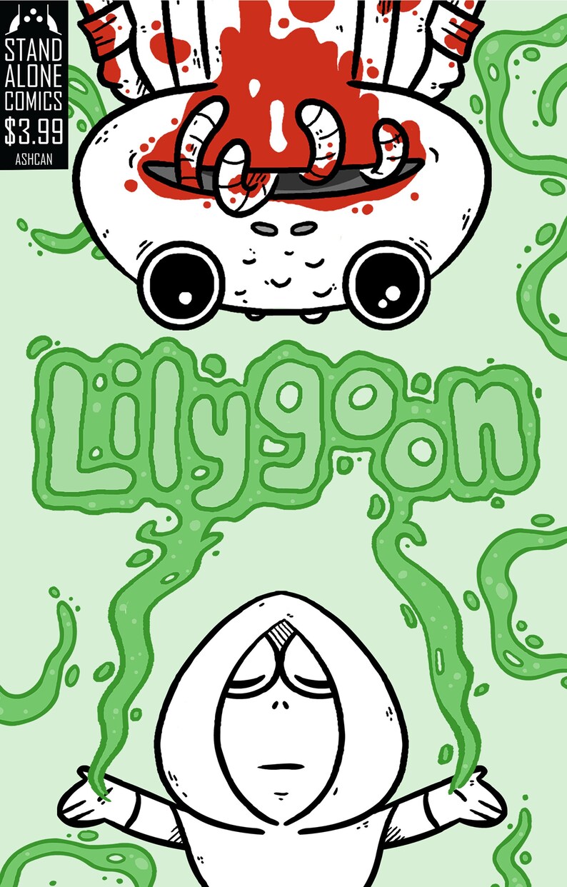 Lilygoon Ashcan Comic Book by Nick Bertonazzi Jr. image 1