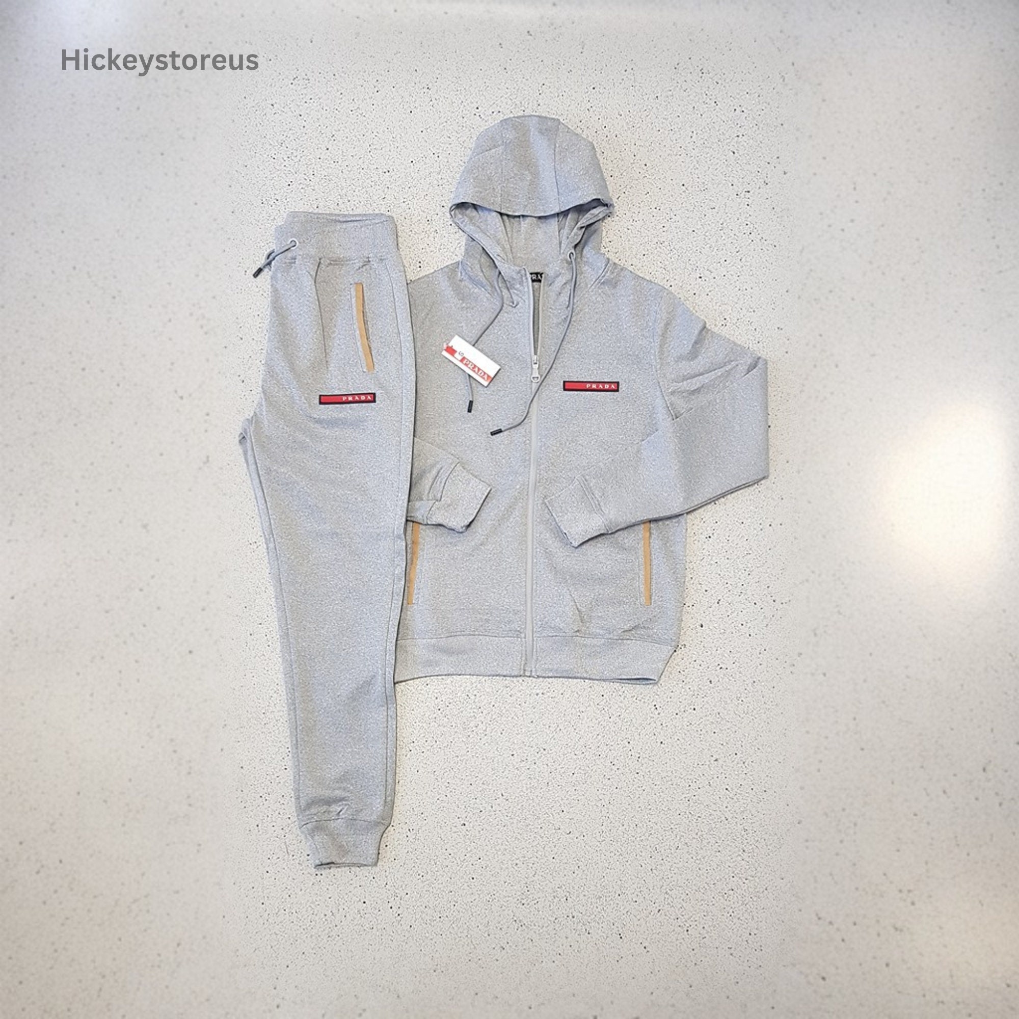 RARE LV Logo Sherpa White Sweatpants