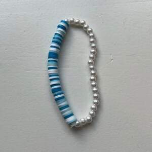 Ocean Tides | Clay Bead Bracelet
