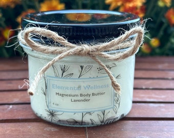 Lavender Magnesium Body Butter