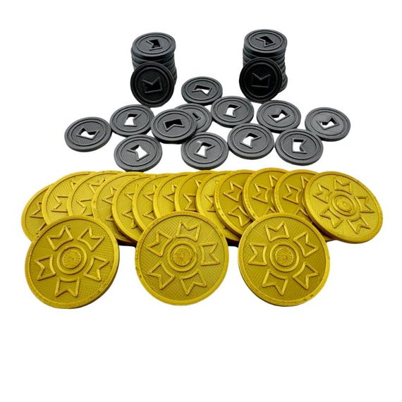 The Old King's Crown: Token Upgrade & Solo Play Kit (unofficial