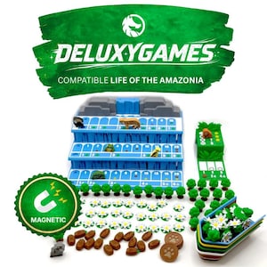 Life of the Amazonia マグネティックウォーターフォールアップグレードキットとリソースコンポーネントトークン（非公式）