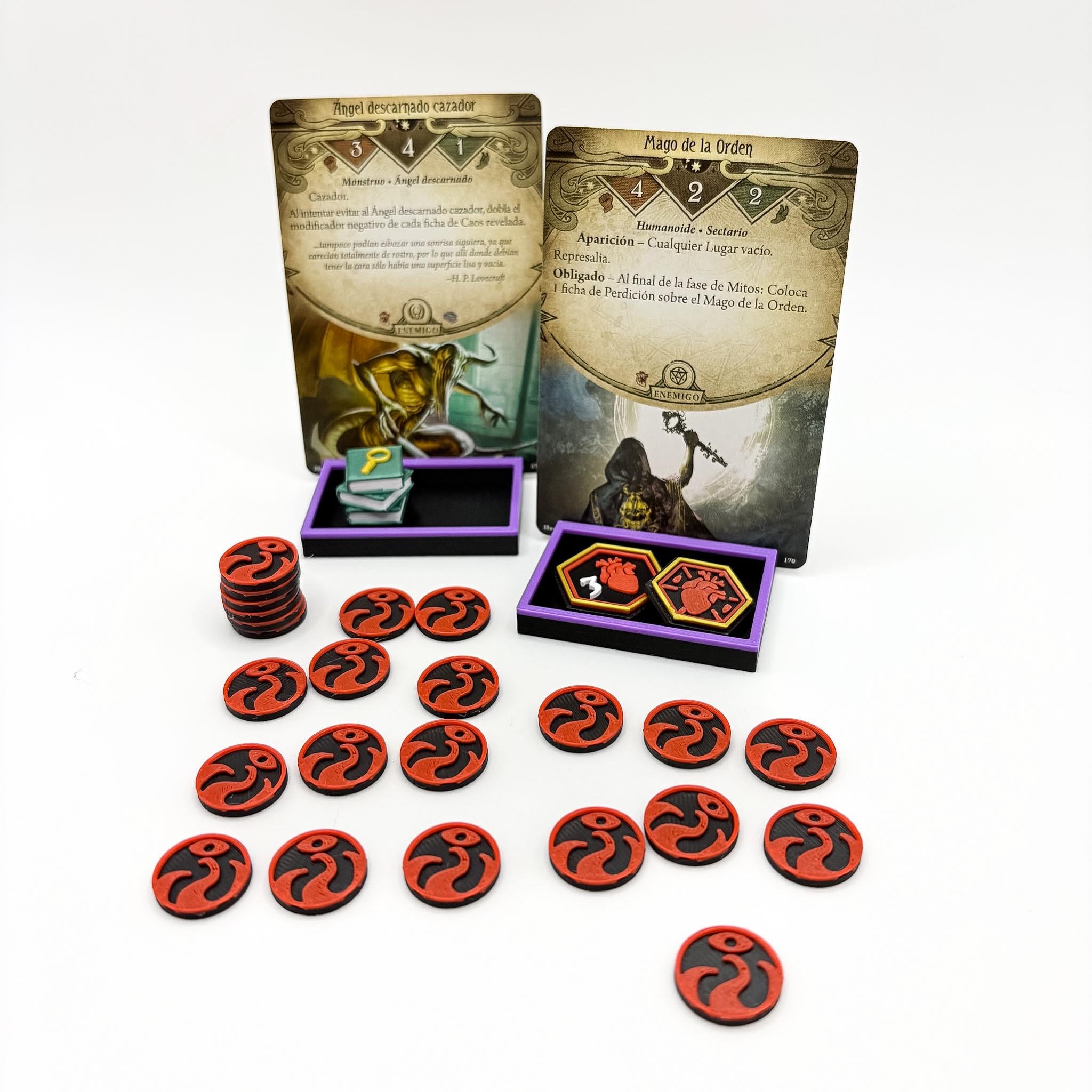arkham horror the living card game Folded Space Box Insert: Living Card Games